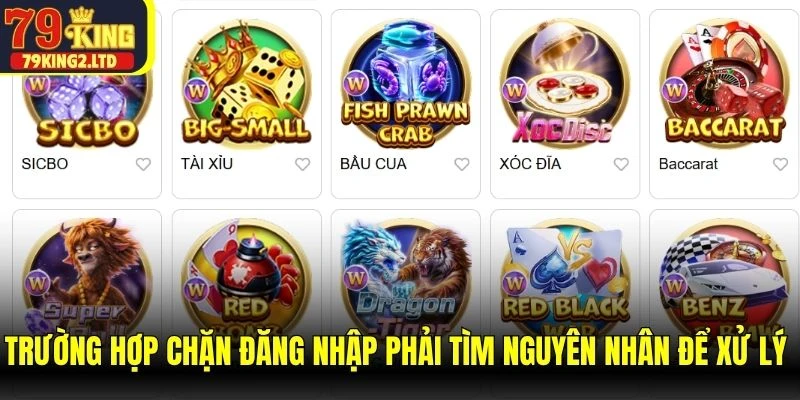 Trường hợp chặn đăng nhập phải tìm nguyên nhân để xử lý ngay